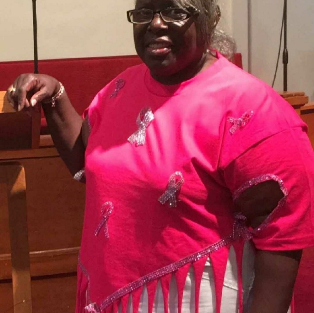 Ladies cancer awareness T-shirts